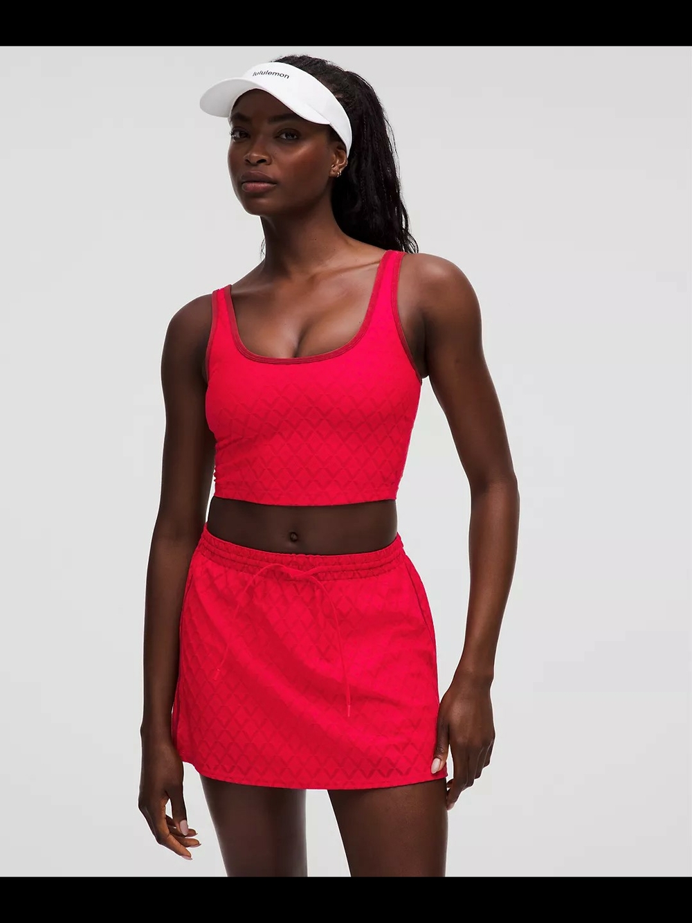 Lululemon - Textured Mesh Tennis Tank Top